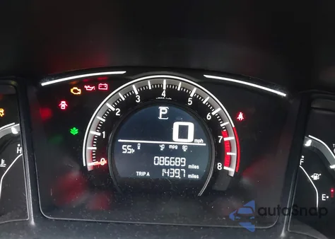 2018 Honda Civic Lx из США, поврежденный, VIN 19XFC2F51JE200782